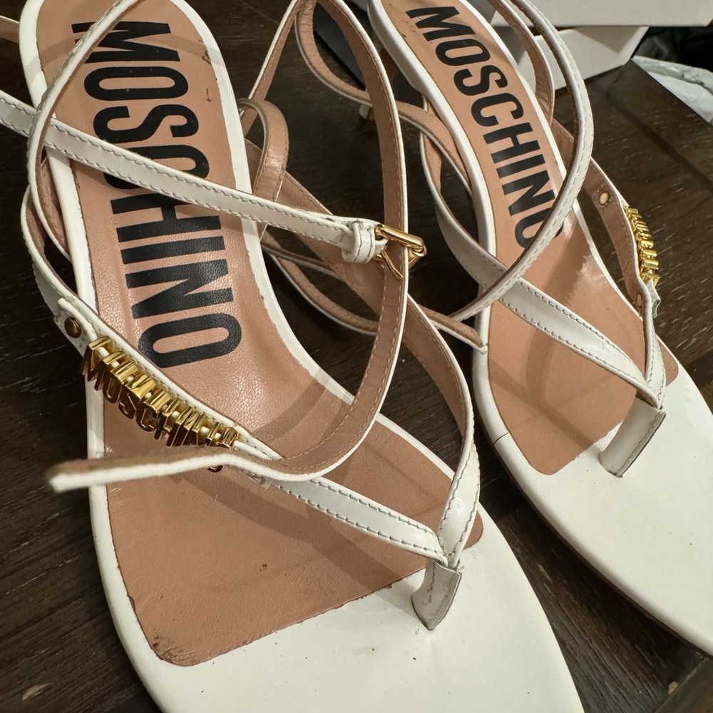Moschino Ankle Strap Thong Sandal (Women) - Picture 5 of 9